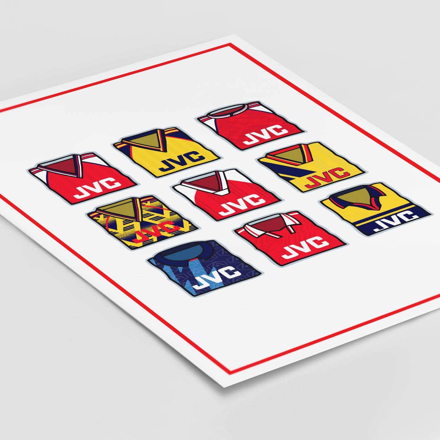 Arsenal Shirts Print