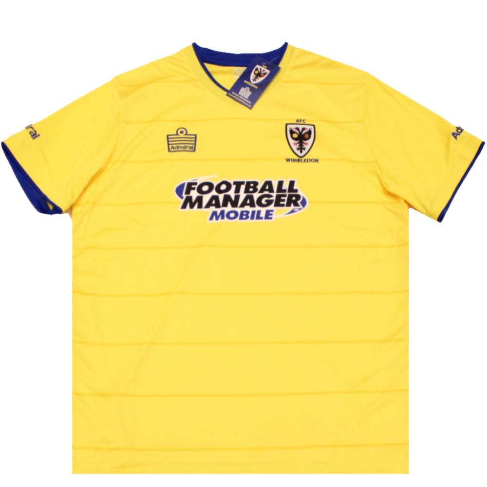 AFC Wimbledon 2017-2018 Away Football Shirt (BNWT) XL