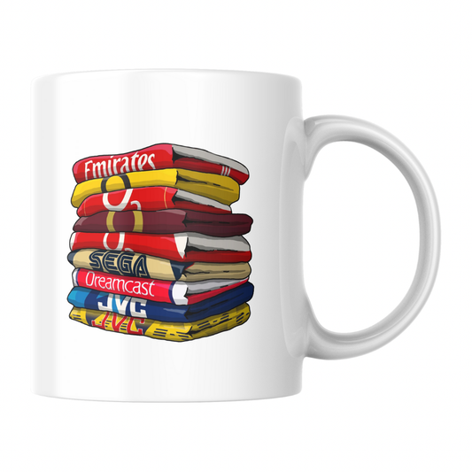 Arsenal Shirt Stack Mug