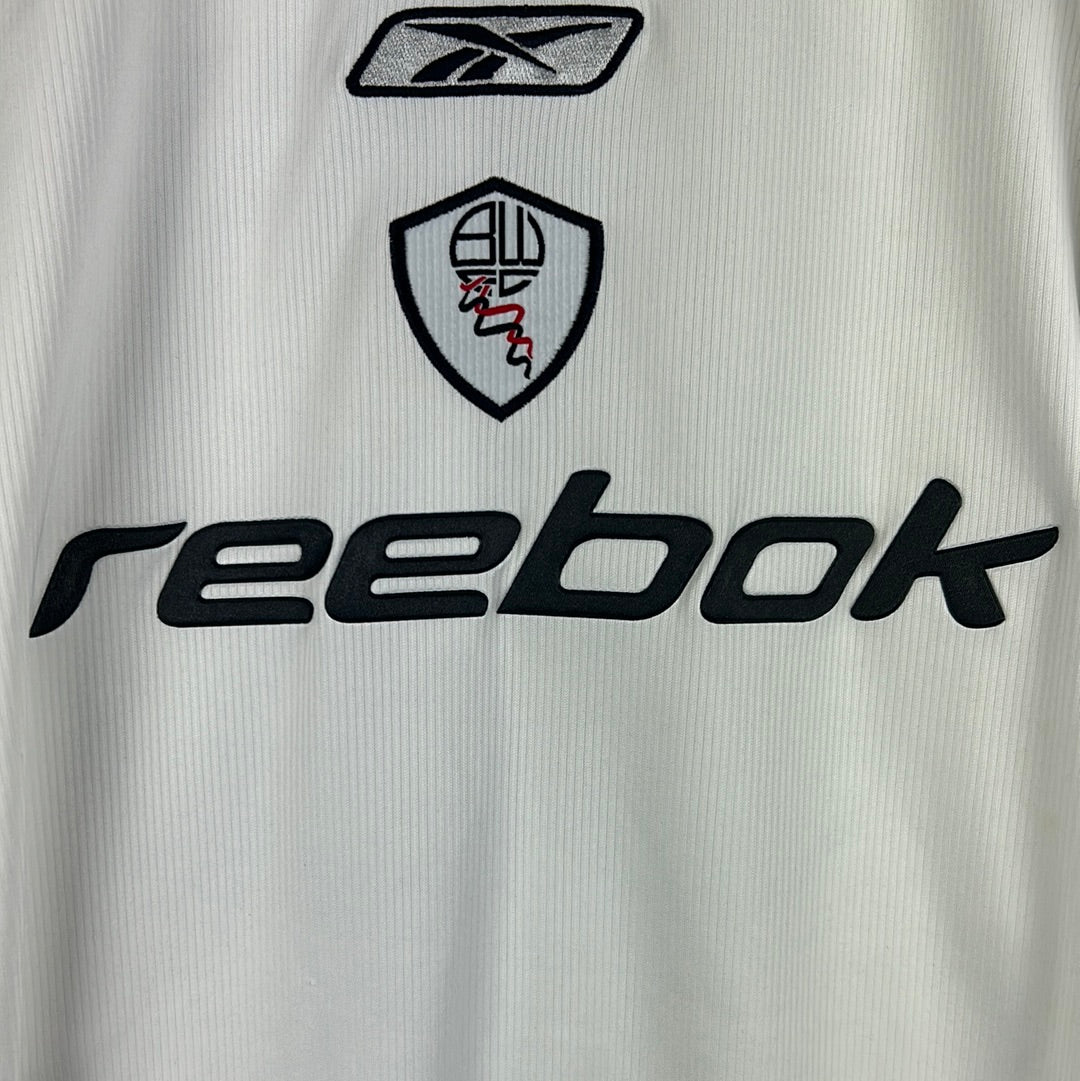 Bolton Wanderers 2000/2001 Player Issue Home Shirt - Summerbee 33