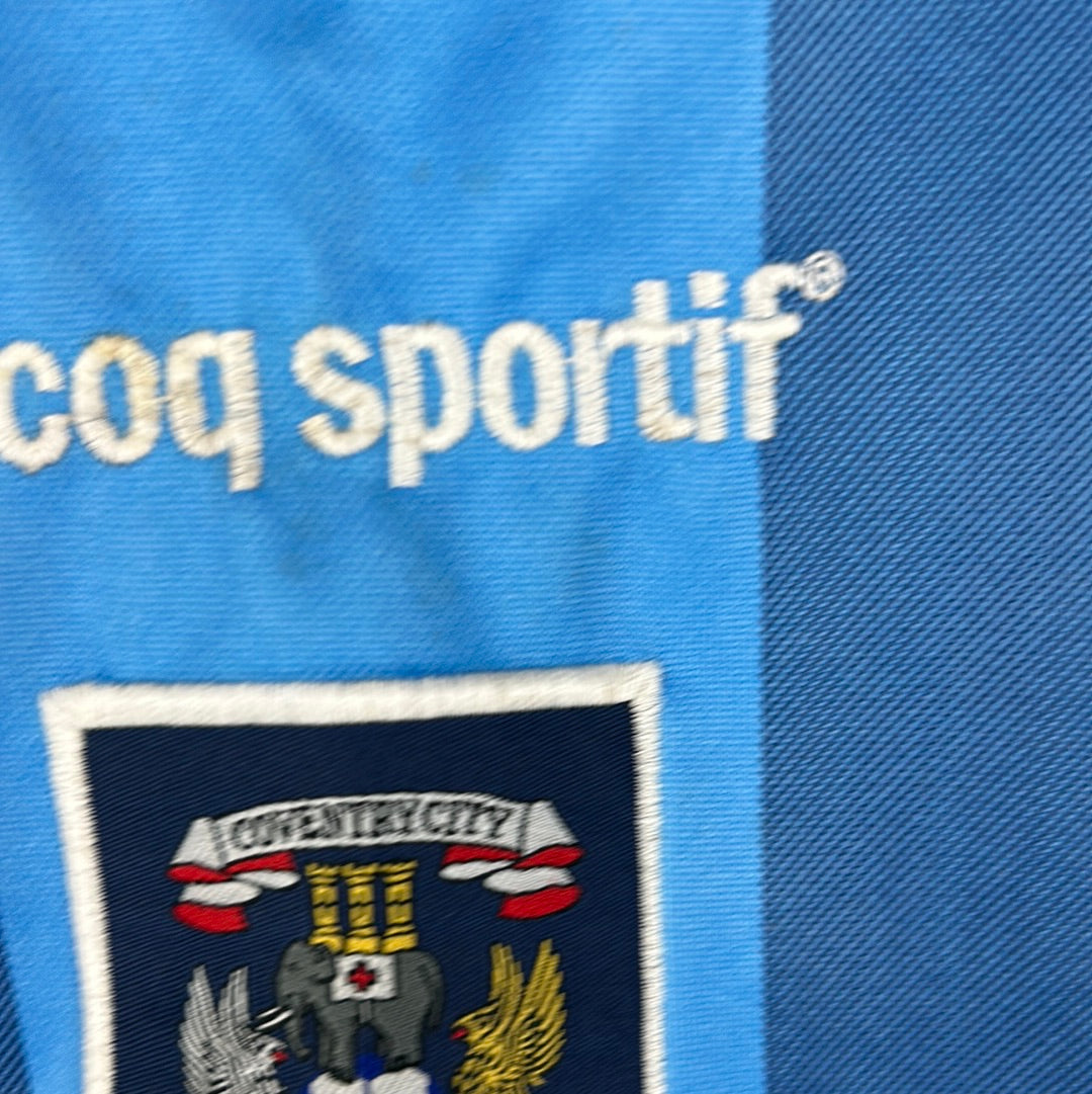 Coventry City 1998/1999 Home Shirt - 38/40 Inches - Very Good Condition