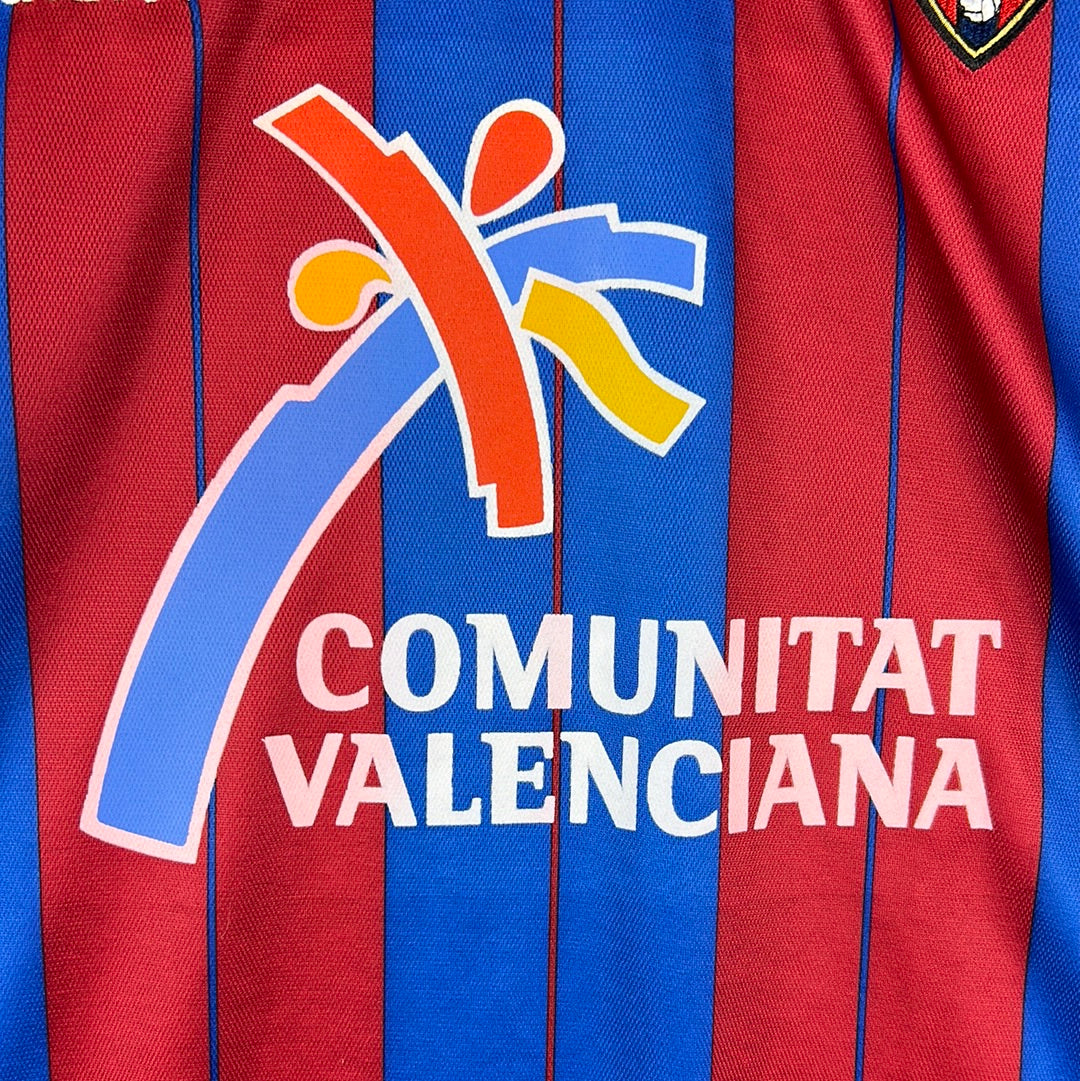 Levante 2006-2007 Player Issue Home Shirt - Large - Berson 12