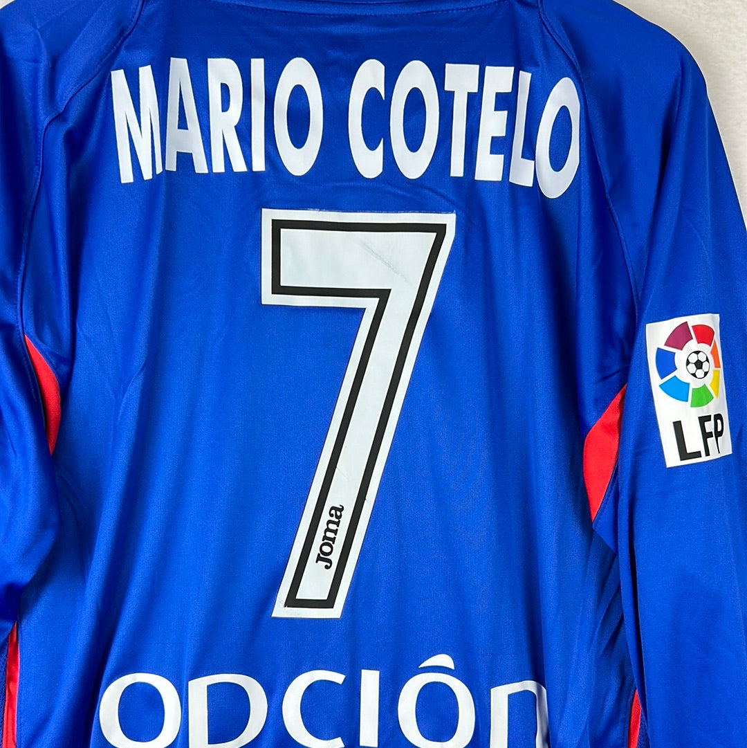 Getafe 2006/2007 Player Issue Home Shirt - Mario Cotelo 7