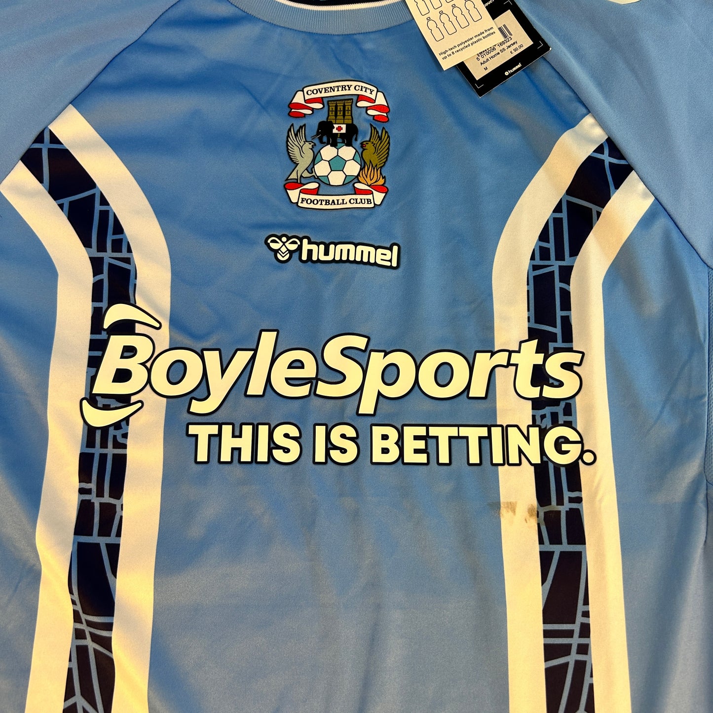 Coventry City 2022/2023 Home Shirt - Medium - New With Tags