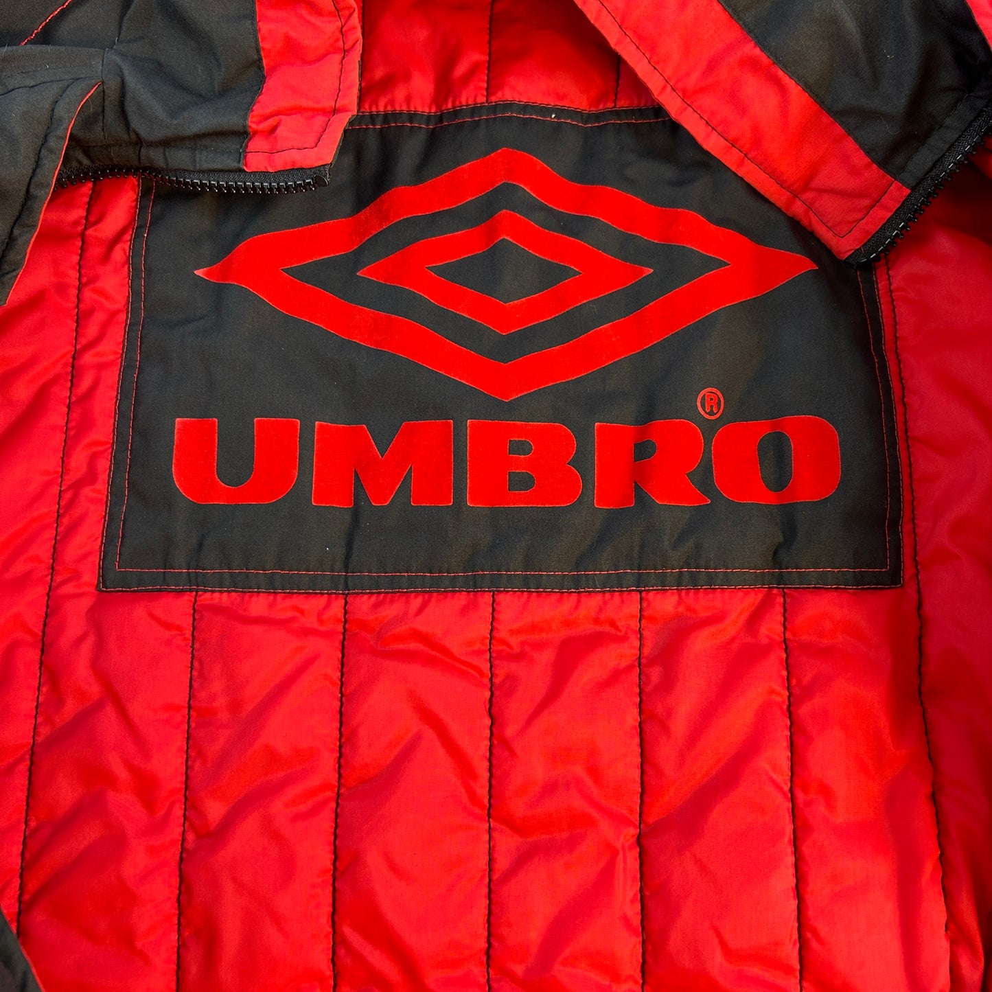 Manchester United 1994/1995 Padded Coat - Vintage Umbro Jacket
