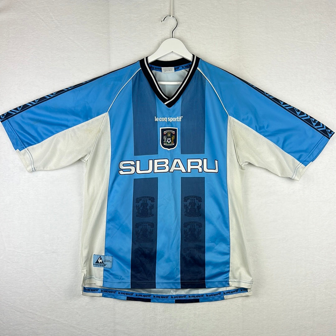 Coventry City 1998/1999 Home Shirt - 38/40 Inches