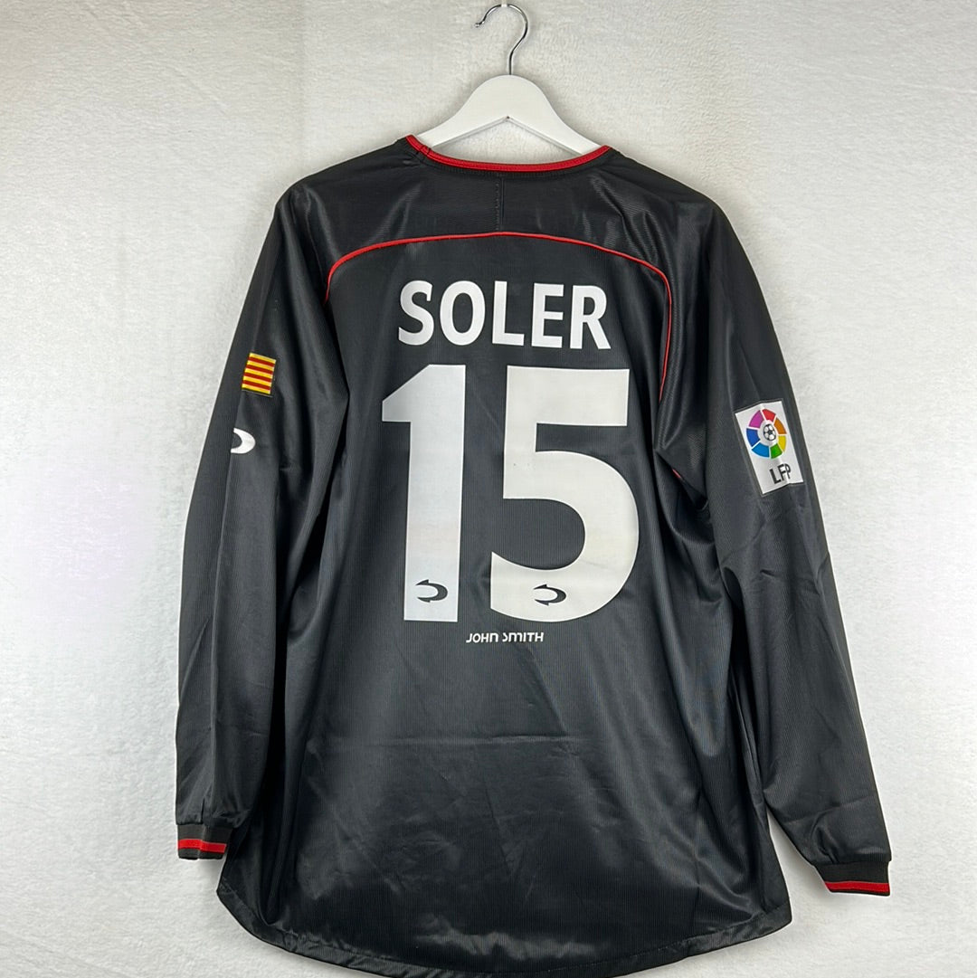 Real Mallorca 2003-2004 Player Issue Third Shirt - Large - Soler 15
