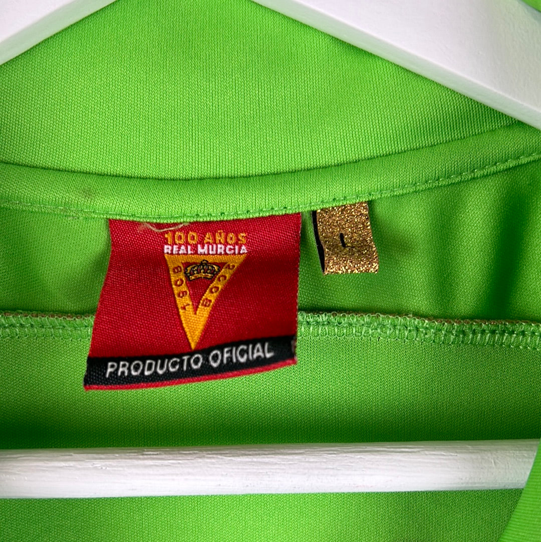 Real Murcia 2007-2008 Match Worn Away Shirt - Large - Inigo 22