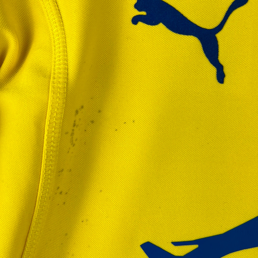 Villarreal 2005/2006 Match Worn Home Shirt - Jose Mari 23