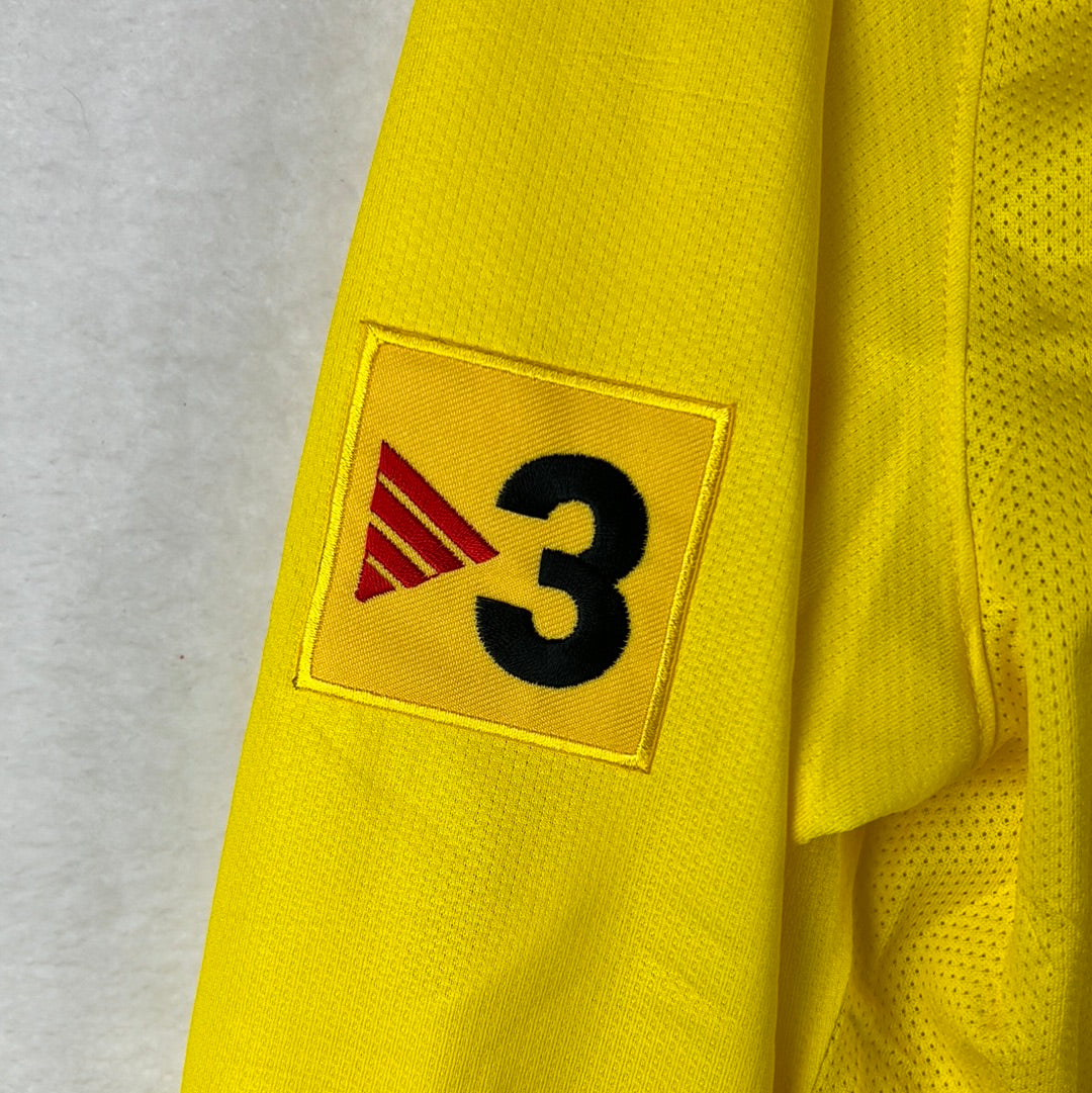 Barcelona 2008/2009 Player Issue Away Shirt - Pedro 17 - Long Sleeve