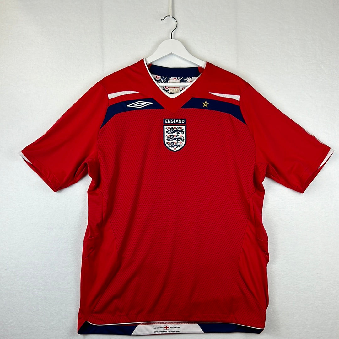 England 2008 Away Shirt