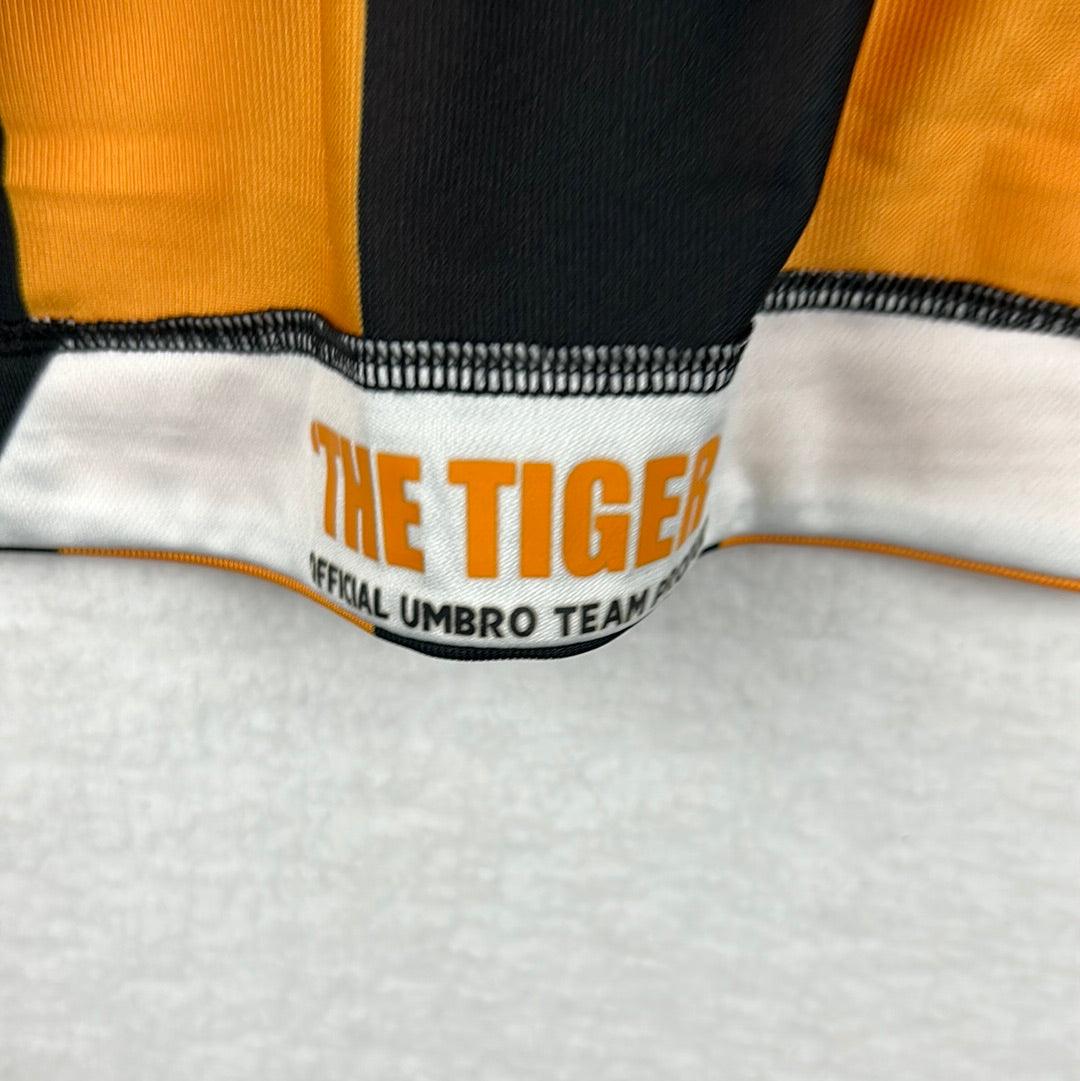 Hull City 2008/2009 Player Issue/ Match Worn Home Shirt - Boateng 20