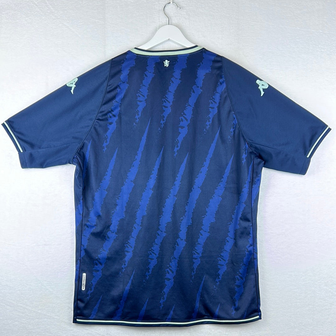 Aston Villa 2021/2022 Third Shirt - 4XL Kombat Fit - Excellent Condition