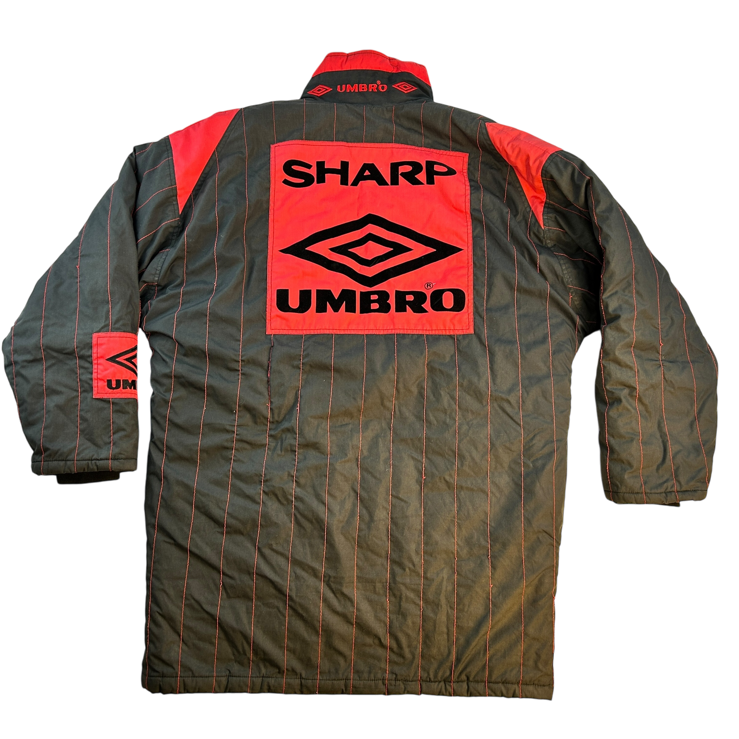 Manchester United 1994/1995 Padded Coat - Vintage Umbro Jacket