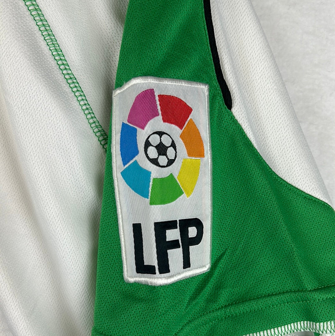 Racing Santander 2007-2008 Player Issue Home Shirt - Large - Duscher 6