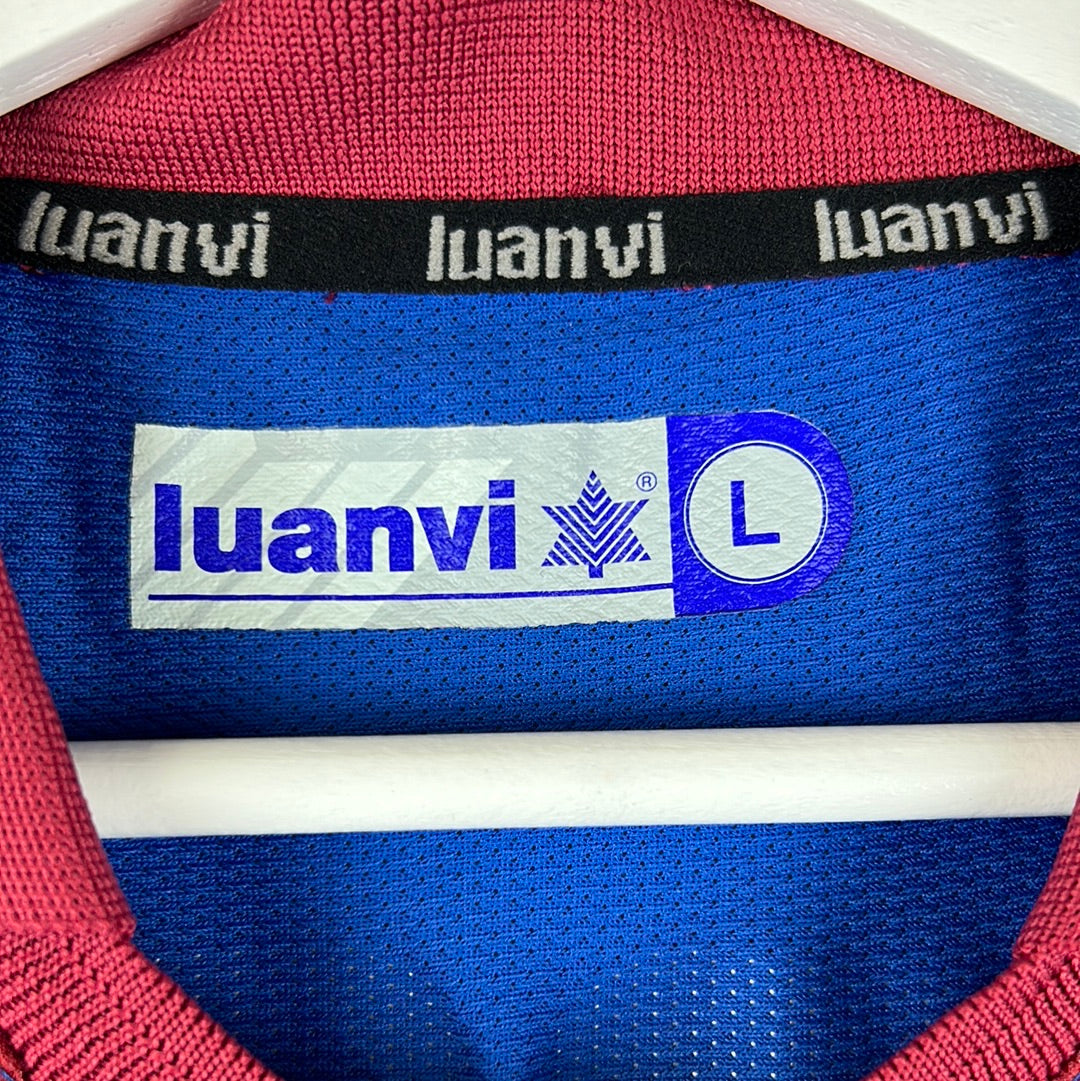 Levante 2006-2007 Player Issue Home Shirt - Large - Berson 12