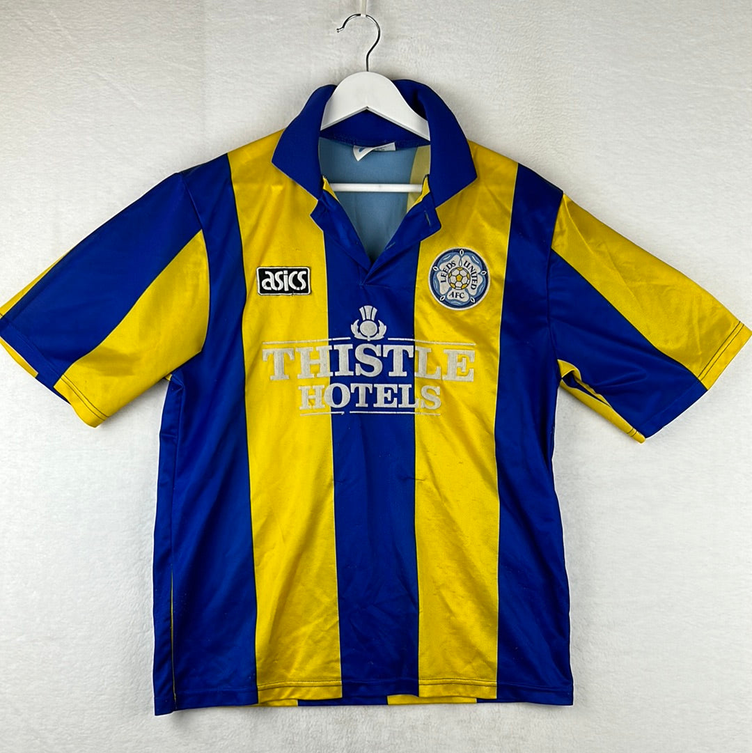 Top Man Leeds Topman Shirt Leeds United 1990 1991 Vintage Home