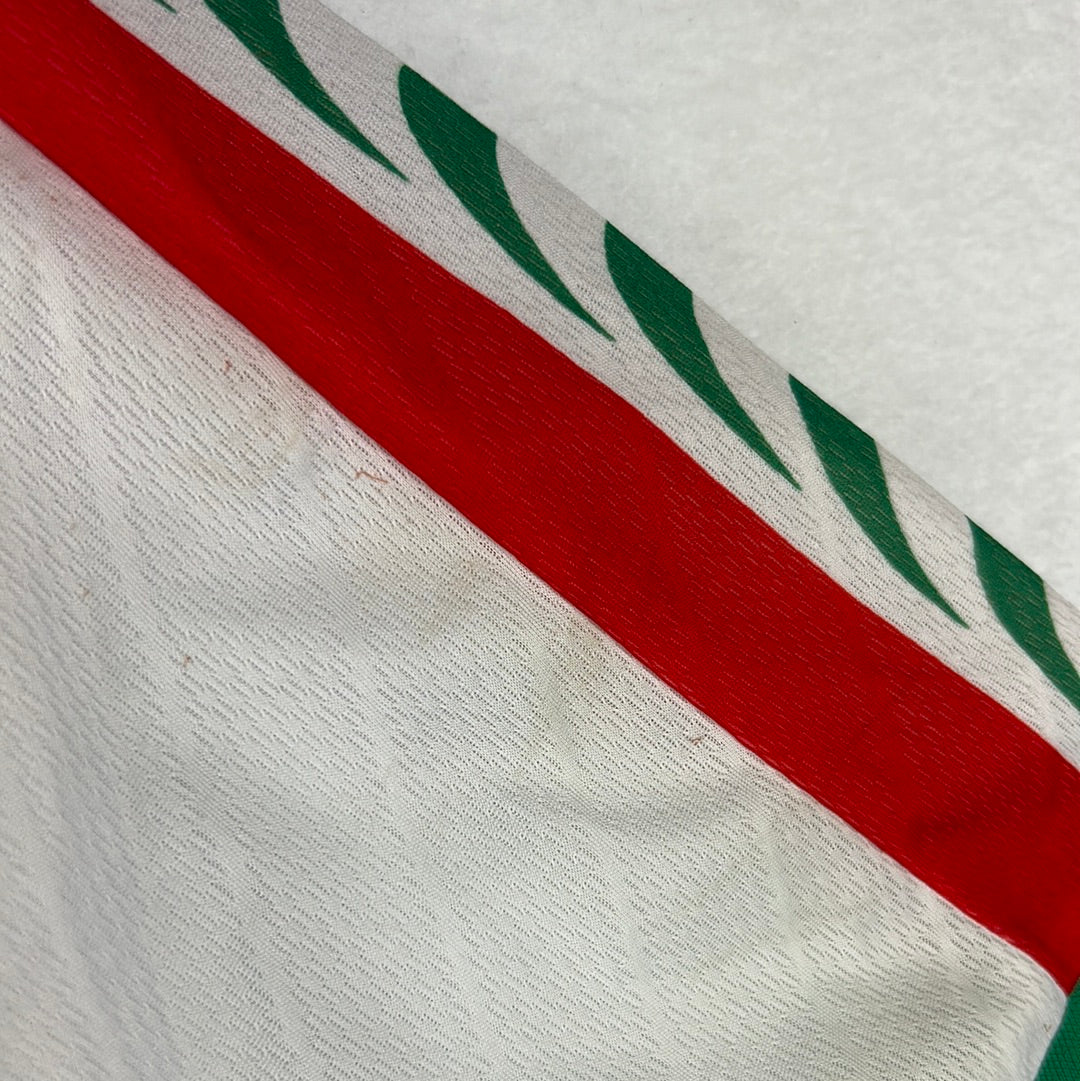 Bulgaria 1999 Match Worn Shirt v Belgium (Still Dirty)