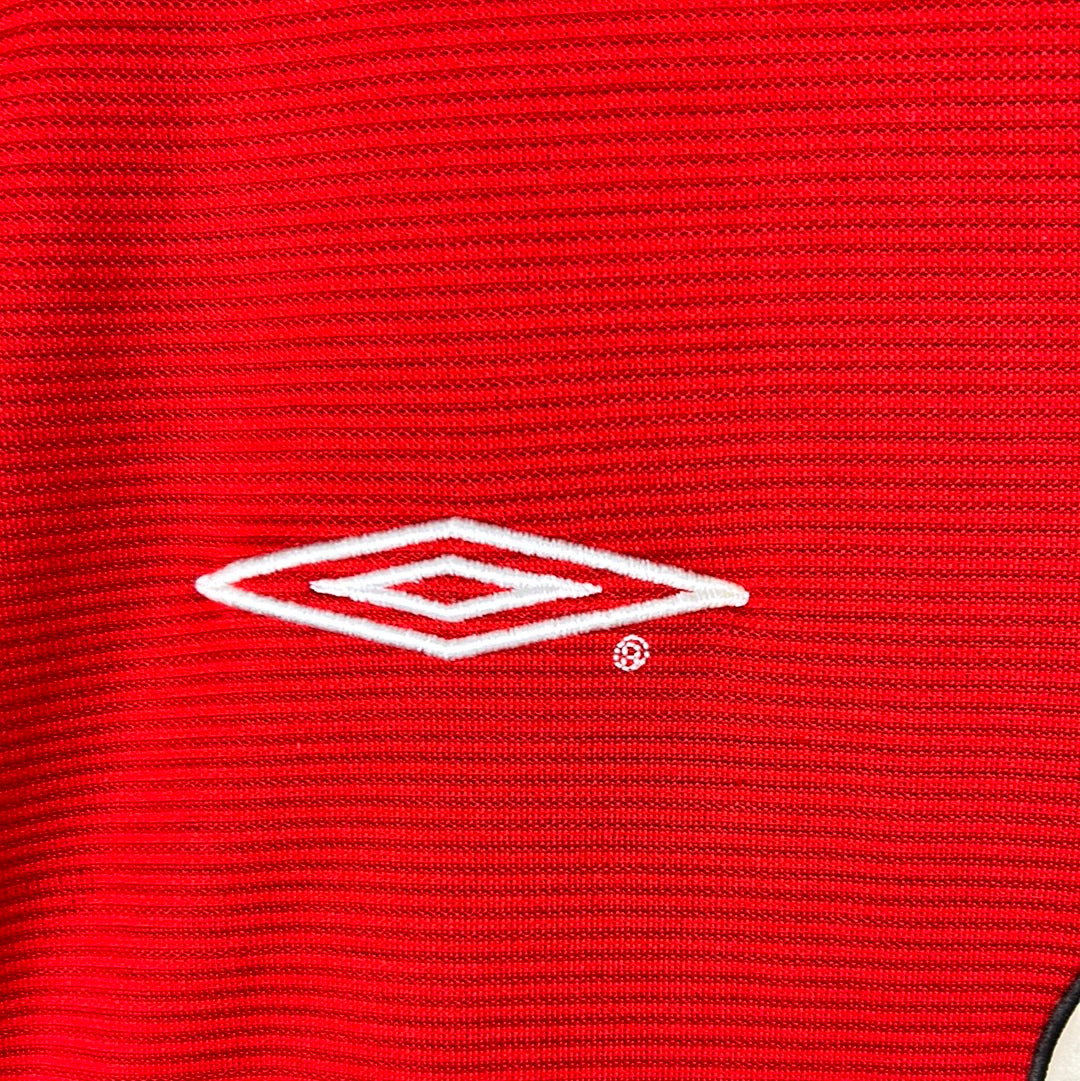 Manchester United 2000-2001-2002 Home Shirt - Medium