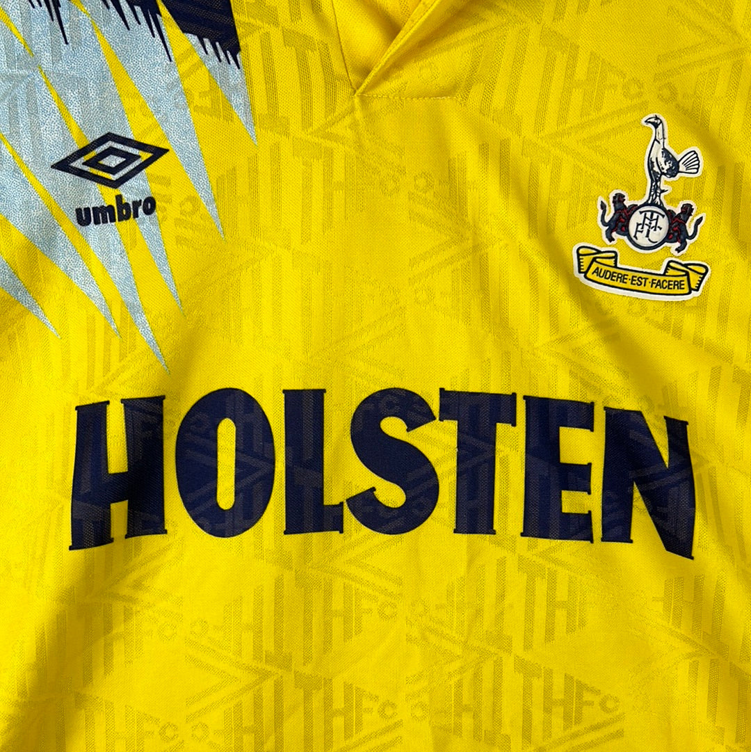 Tottenham Hotspur 1992-1993 Away Shirt - Extra Large - Excellent