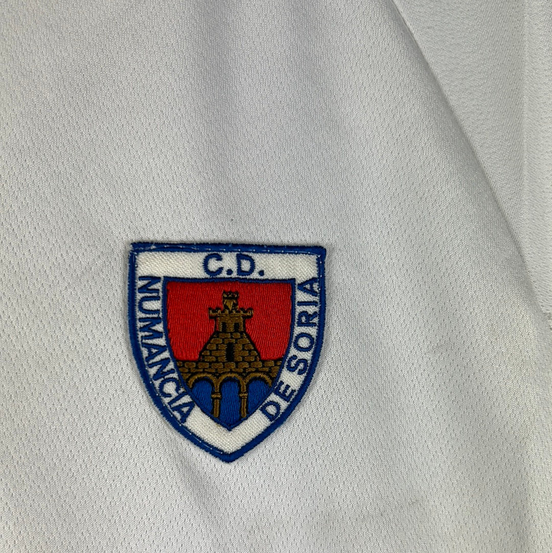 Numancia 2008-2008 Match Worn Away Shirt - XL - Barkero 17