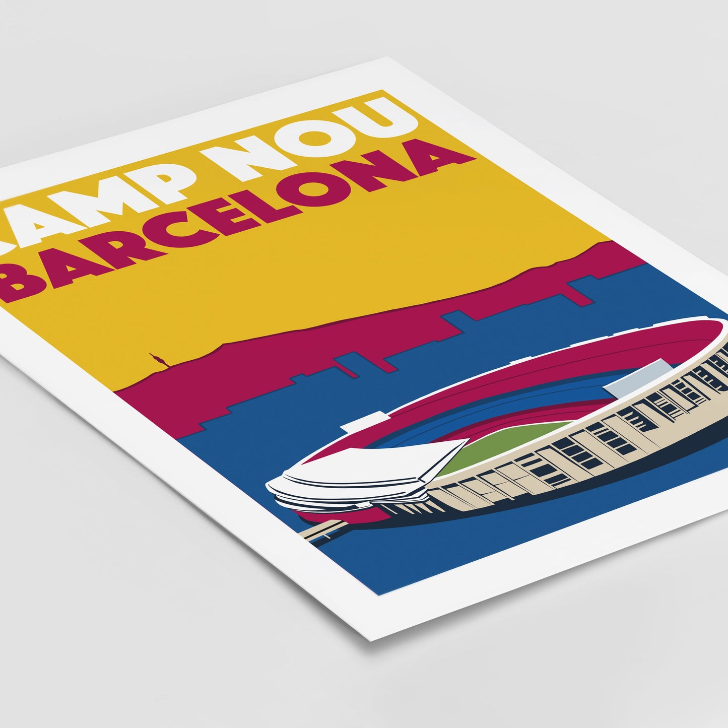 Barcelona Stadium Print