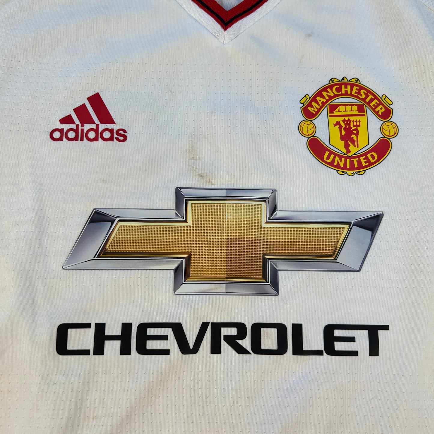 Manchester United 2015/2016 Match Worn Away Shirt - Herrera