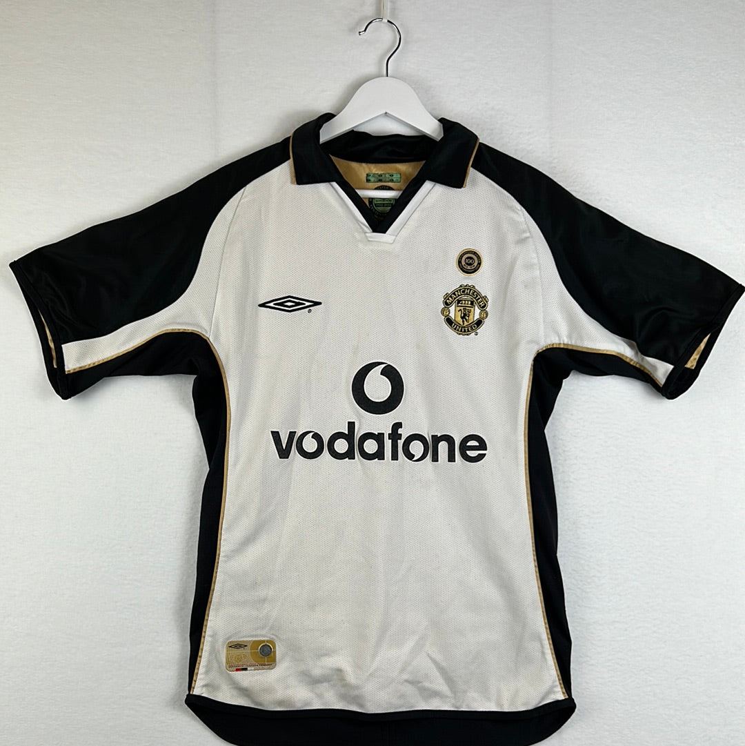 Manchester United 2001/2002 Away/Third Reversible Shirt - Small