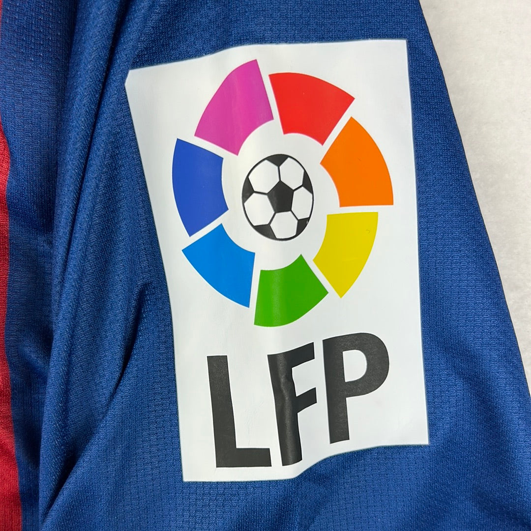 Barcelona 2011/2012 Player Issue Home Shirt - Puyol 5