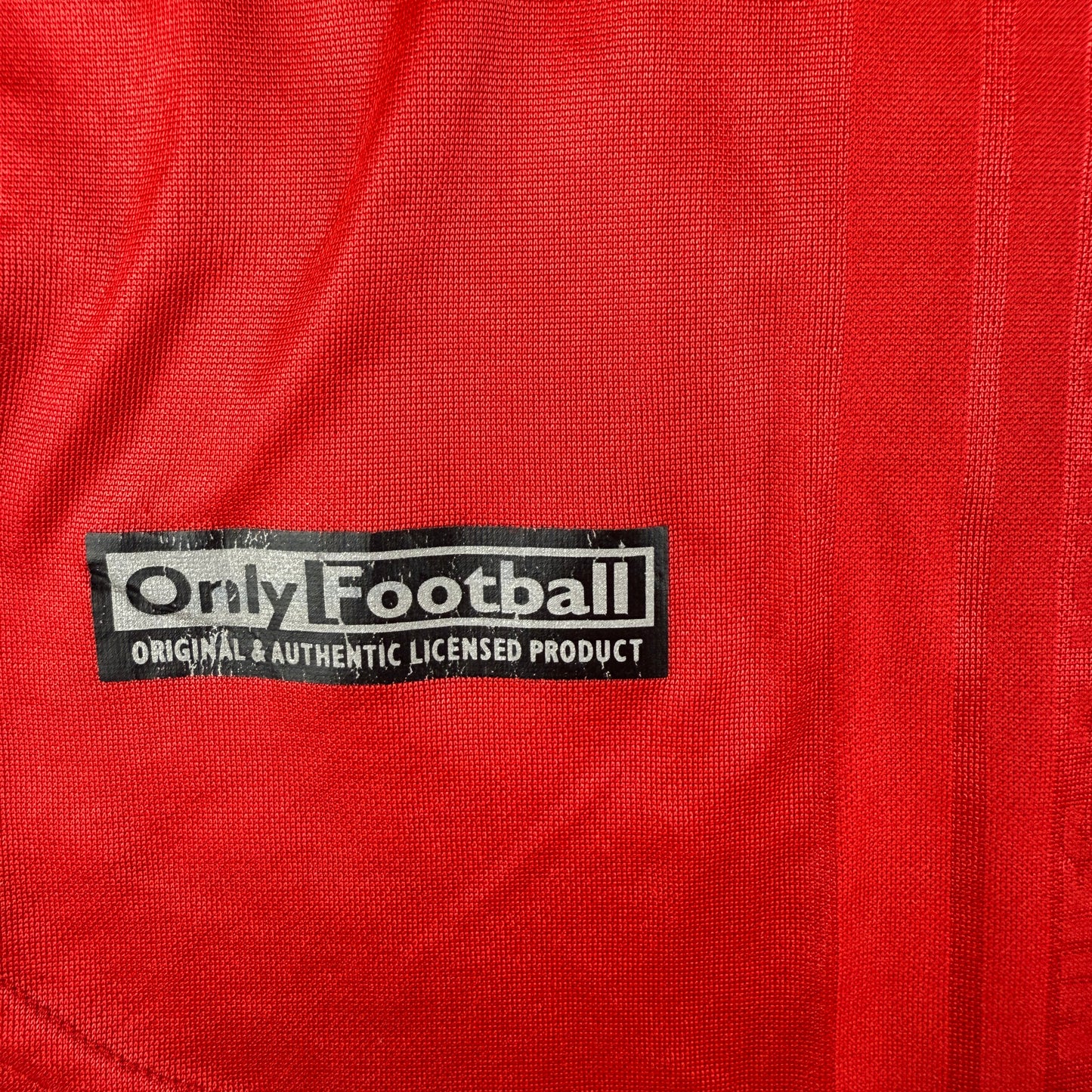 Manchester United 1999 European Home Shirt - Medium - Authentic