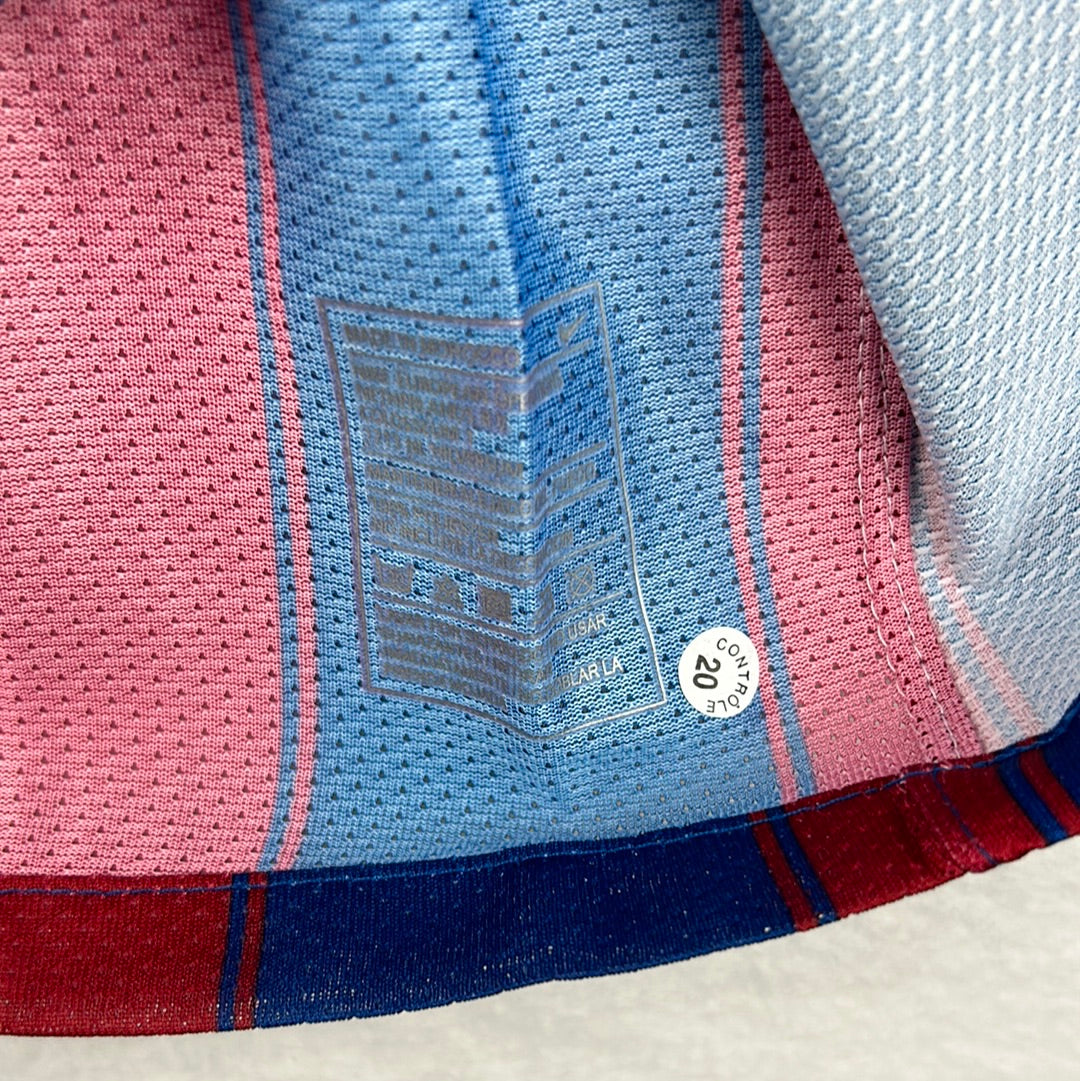 Barcelona 2009/2010 Player Issue Home Shirt - Fifa World Club Cup - Marquez 4