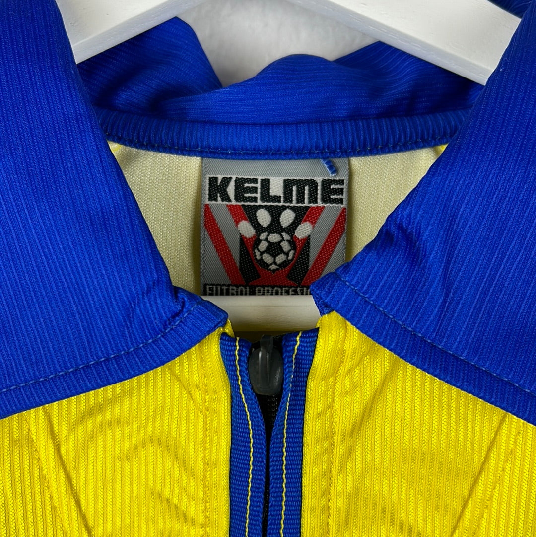 Villarreal 2000-2001 Player Issue Home Shirt - Large - Cagna 10