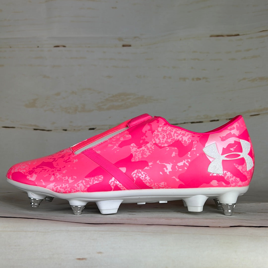 Memphis Depay Player Issued Football Boots - Pink Camo