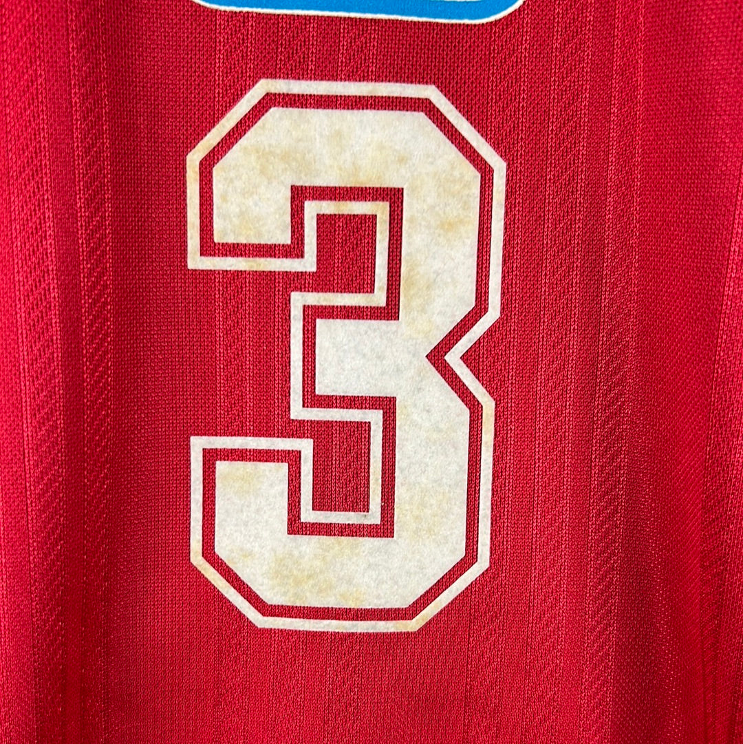 Luxembourg 1998 Match Worn Shirt v Belgium