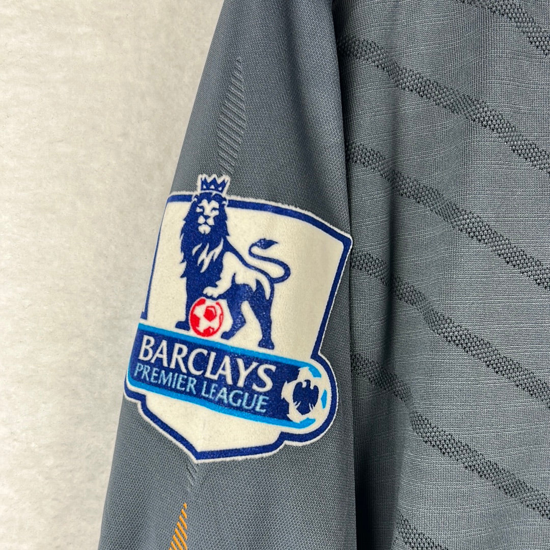 Hull City 2008/2009 Player Issue Away Shirt - Hughes 11