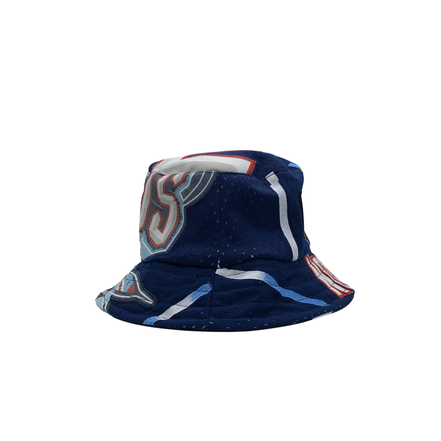 Houston Rockets Upcycled Vintage NBA Jersey Bucket Hat