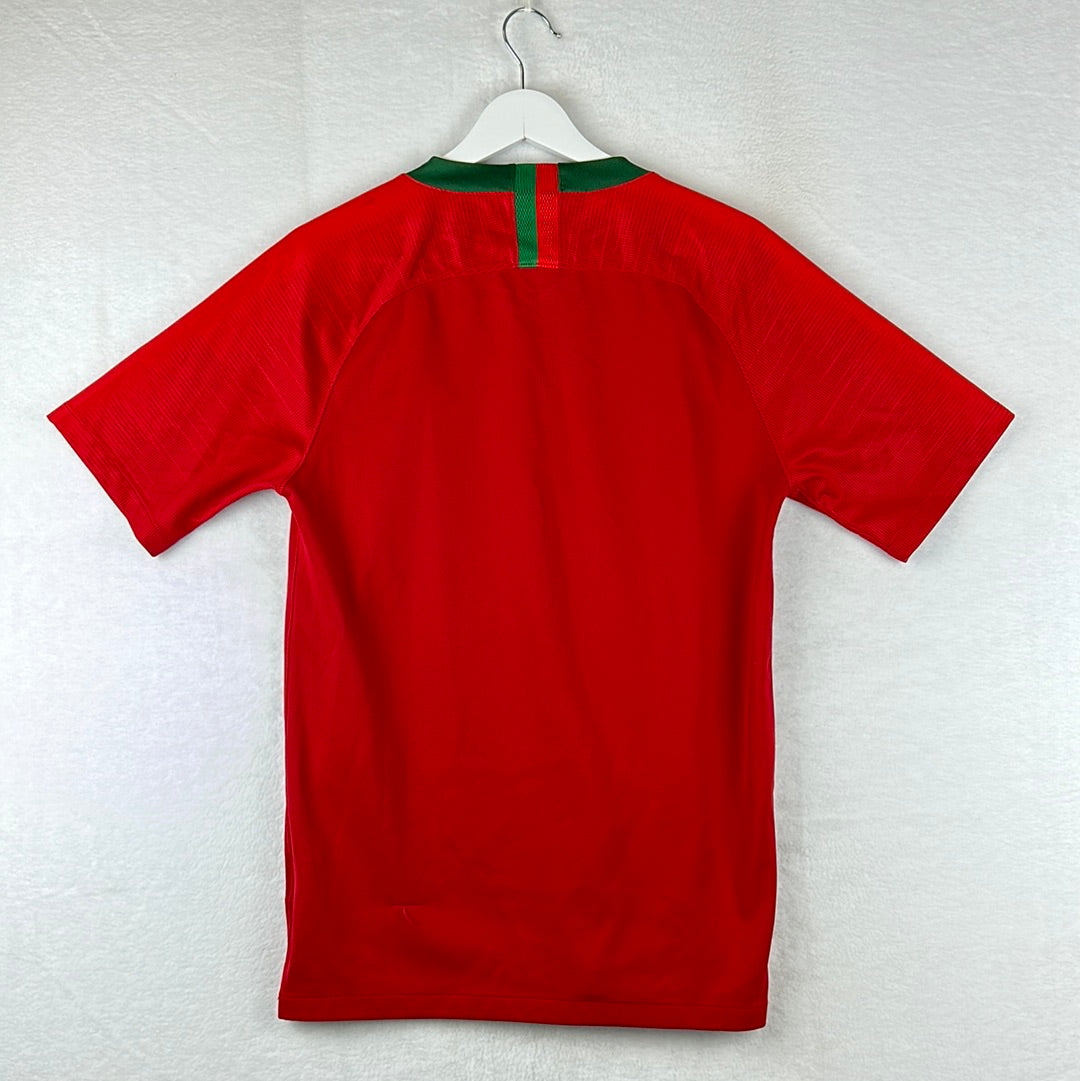 Portugal 2018-2019 Home Shirt - Large - Excellent Condition