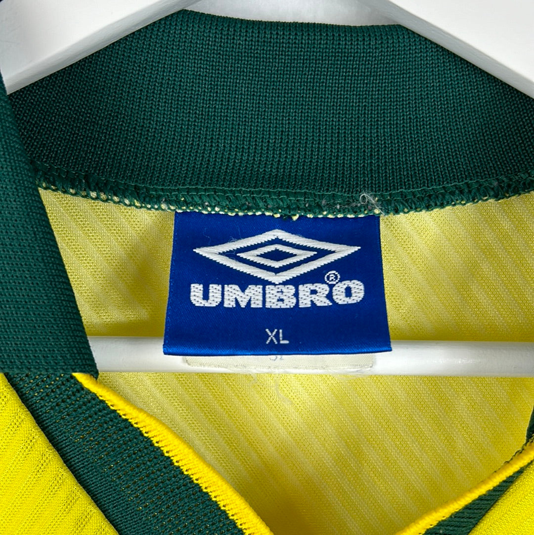 Brazil 1996 Home Shirt - Extra Large - Excellent Condition