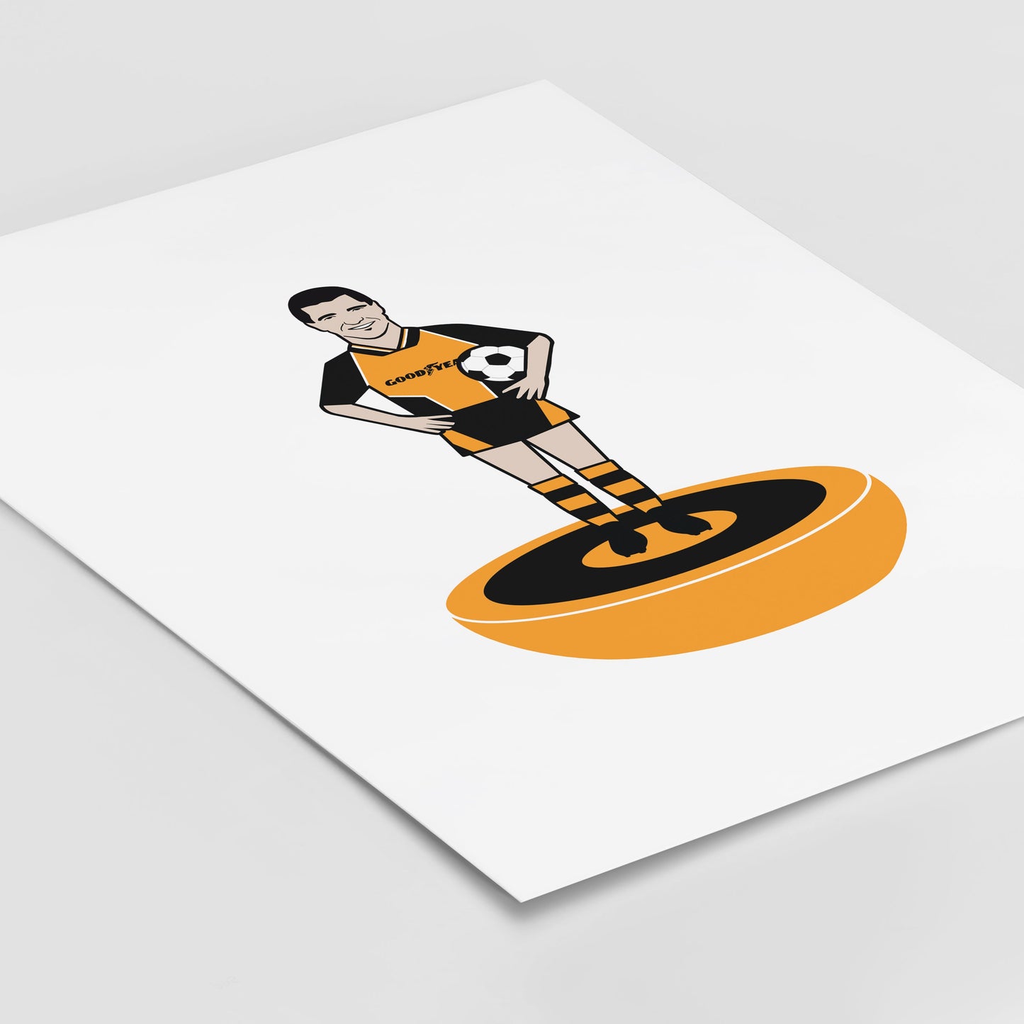 Bull - Table Football Print