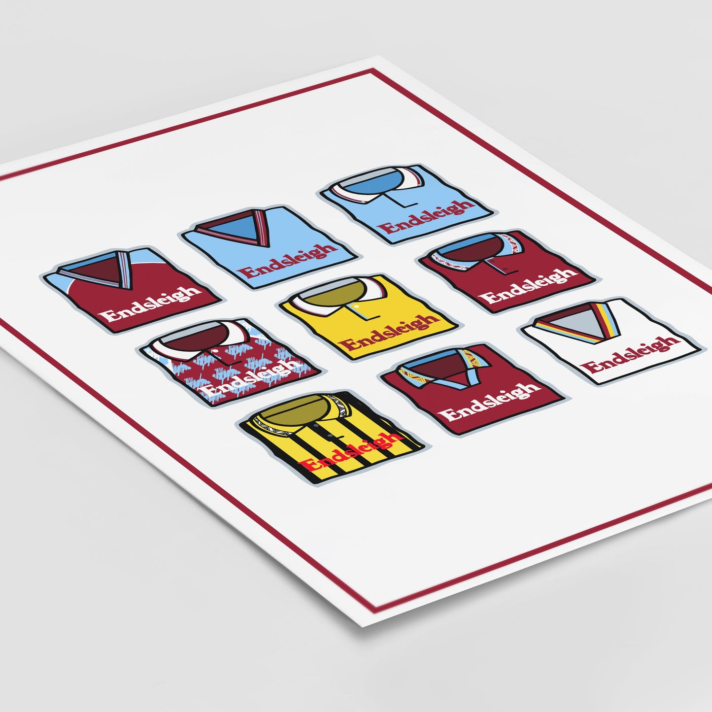 Burnley Shirts Print