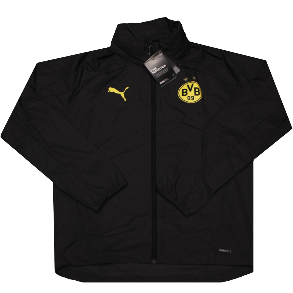 Borussia Dortmund 2022-2023 Football Rain Jacket (BNWT) S
