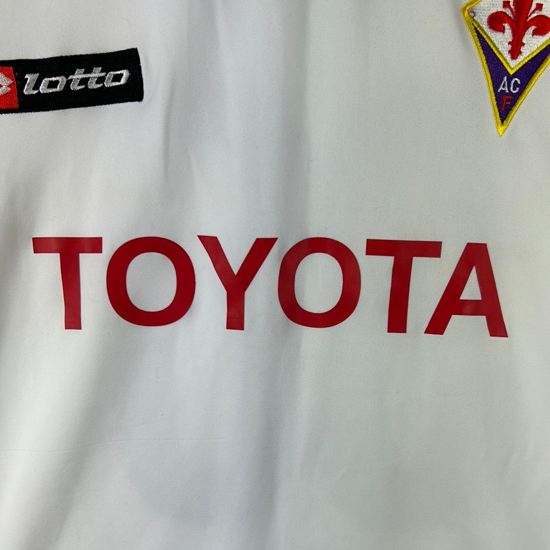 Fiorentina 2007-2008 Away Shirt - XL - Toni 30