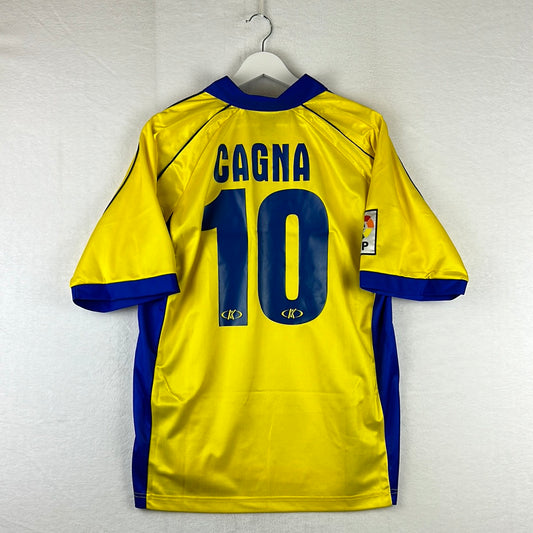 Villarreal 2000-2001 Player Issue Home Shirt - Large - Cagna 10