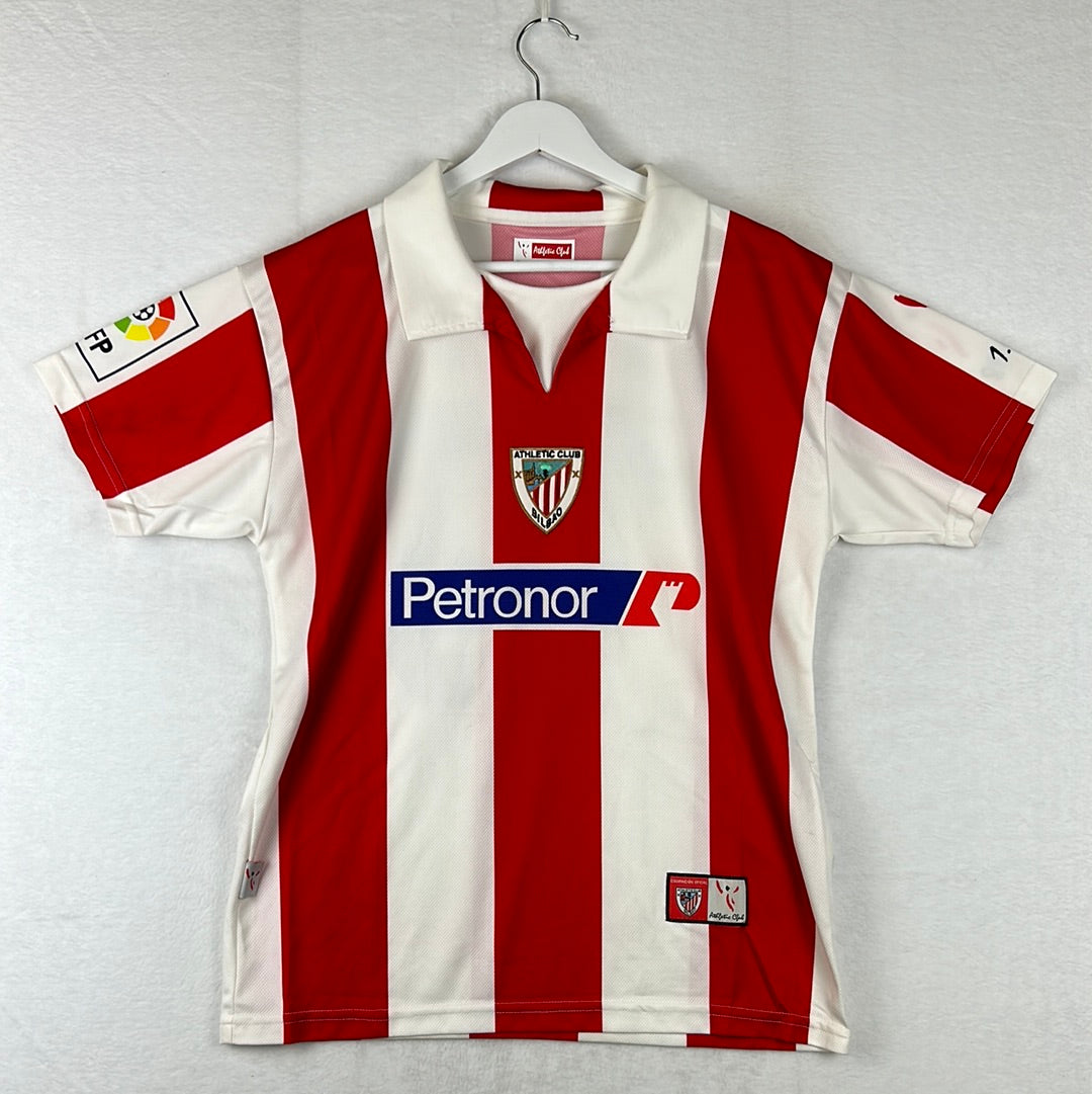 Athletic Bilbao 2008/2009 Match Worn Home Shirt - Yeste 10