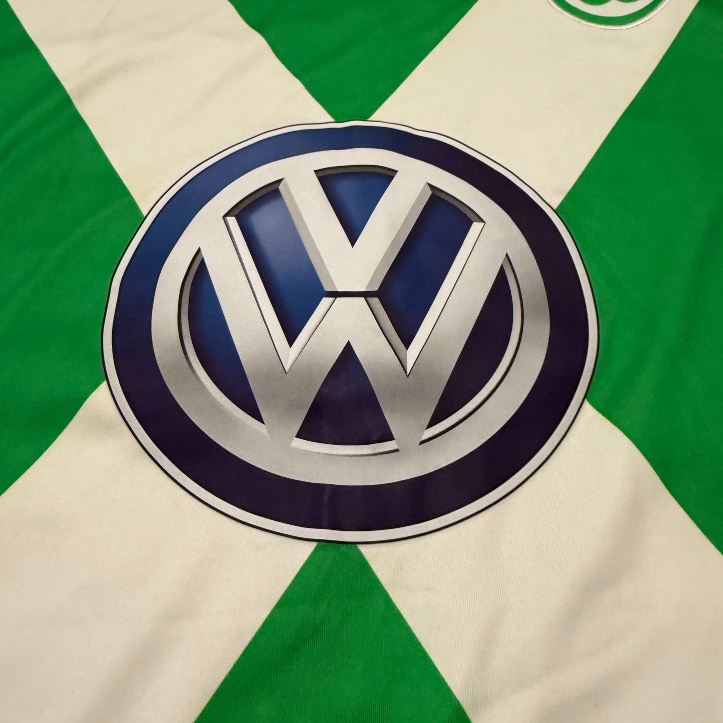 Wolfsburg 2014/2015 Match Issued Home Shirt