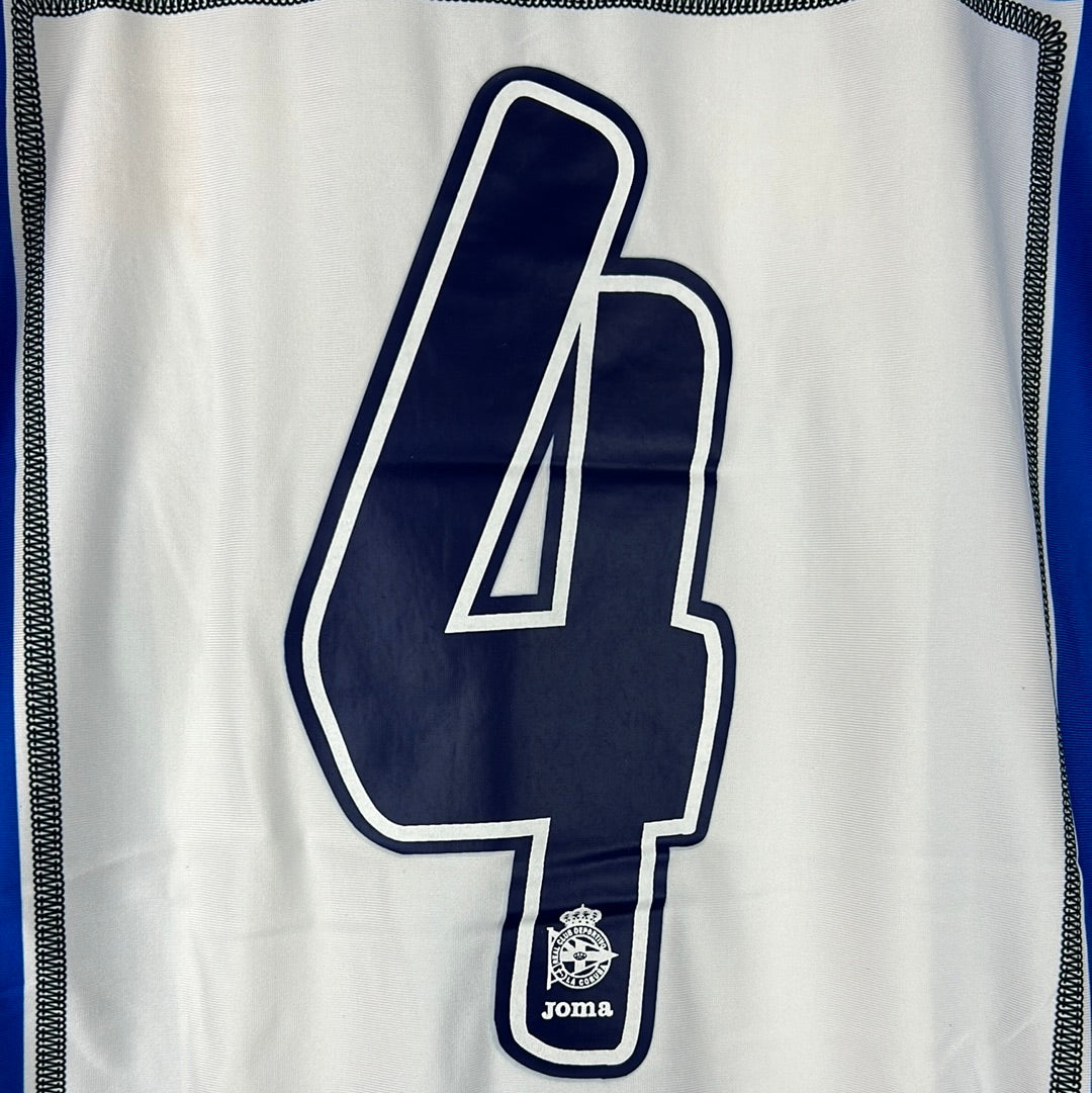 Deportivo La Coruna 2006/2007 Player Issue Home Shirt - Duscher 4