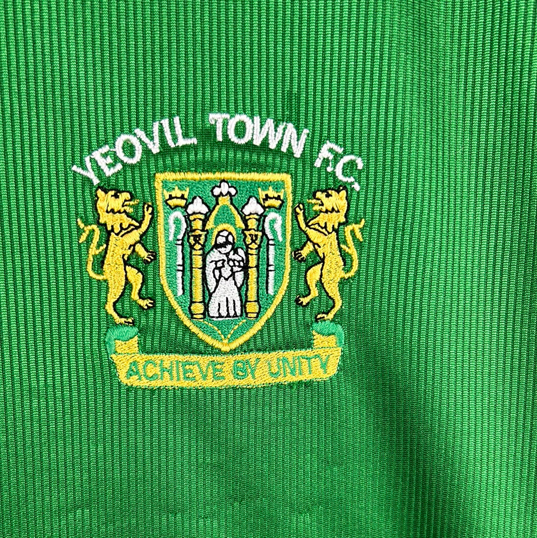 Yeovil Town 2001-2002 Home Shirt - Long Sleeve - Excellent