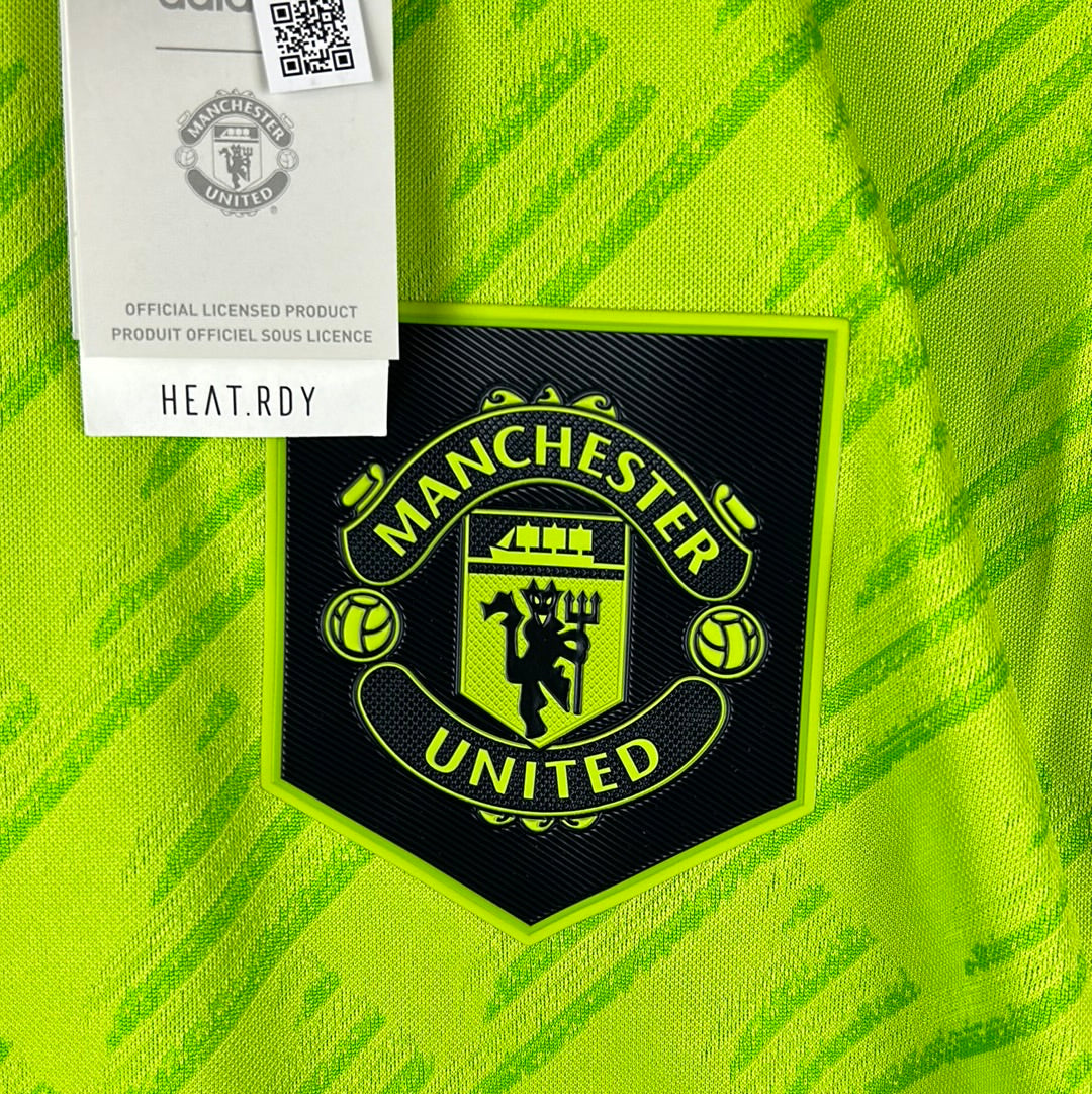 Manchester United 2022/2023 Player Issue Third Shirt - Size 7 (Large)