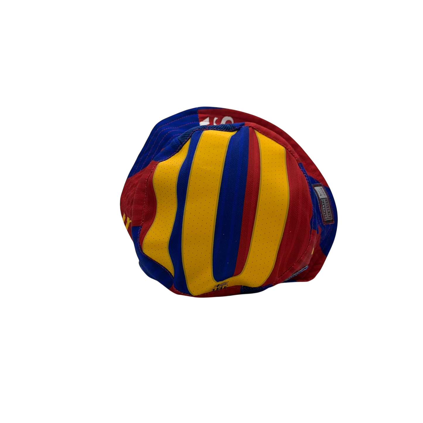 Barcelona Upcycled Messi Shirt Bucket Hat - Reversible