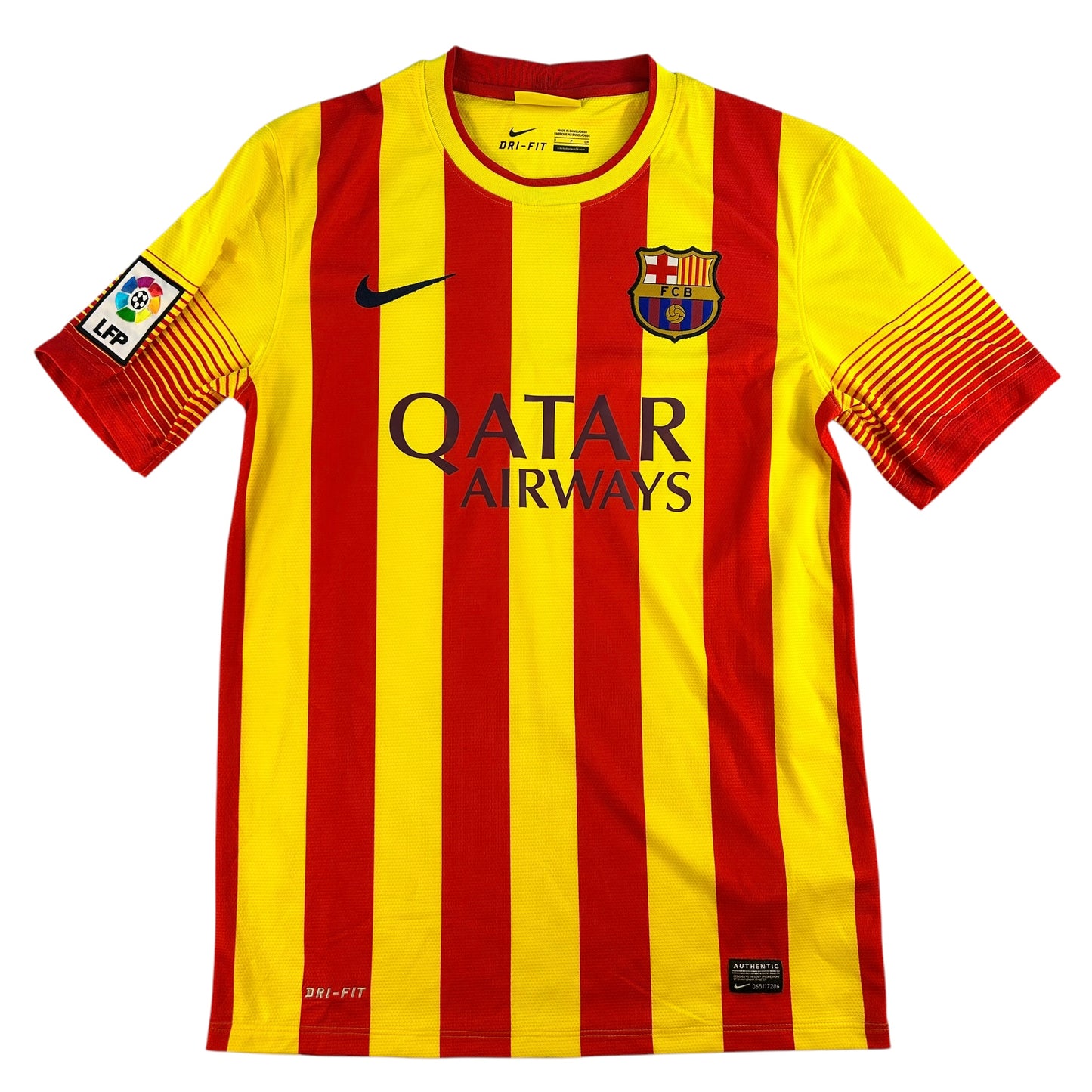 Barcelona 2013-2014 Away Shirt - Small Adult - Mint